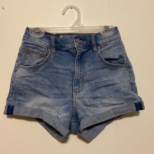 Garage High Rise Jean Shorts